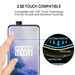 Pellicola in vetro temperato a schermo intero con bordo curvo 3D Full Glue per OnePlus 7 Pro, For OnePlus 7 Pro(Black)(1 PC), For OnePlus 7 Pro(Transparent)(1 PC)