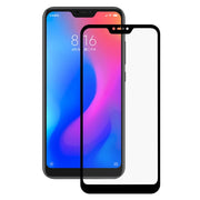 Pellicola in vetro temperato in fibra di carbonio a schermo intero anti-scoppio ultra sottile 9H 3D HD per Xiaomi Redmi Note 6, Xiaomi Redmi Note 6