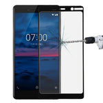 Per Nokia 7 0.3mm 9H Durezza superficiale 2.5D Pellicola in vetro temperato a schermo intero antideflagrante, For Nokia 7 （1）