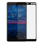 Per Nokia 7 0.3mm 9H Durezza superficiale 2.5D Pellicola in vetro temperato a schermo intero antideflagrante, For Nokia 7 （1）