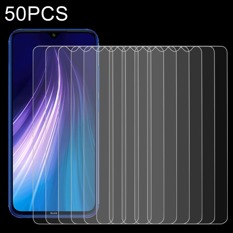 Pellicola vetro temperato 0,26mm per Xiaomi Redmi Note 8 2021