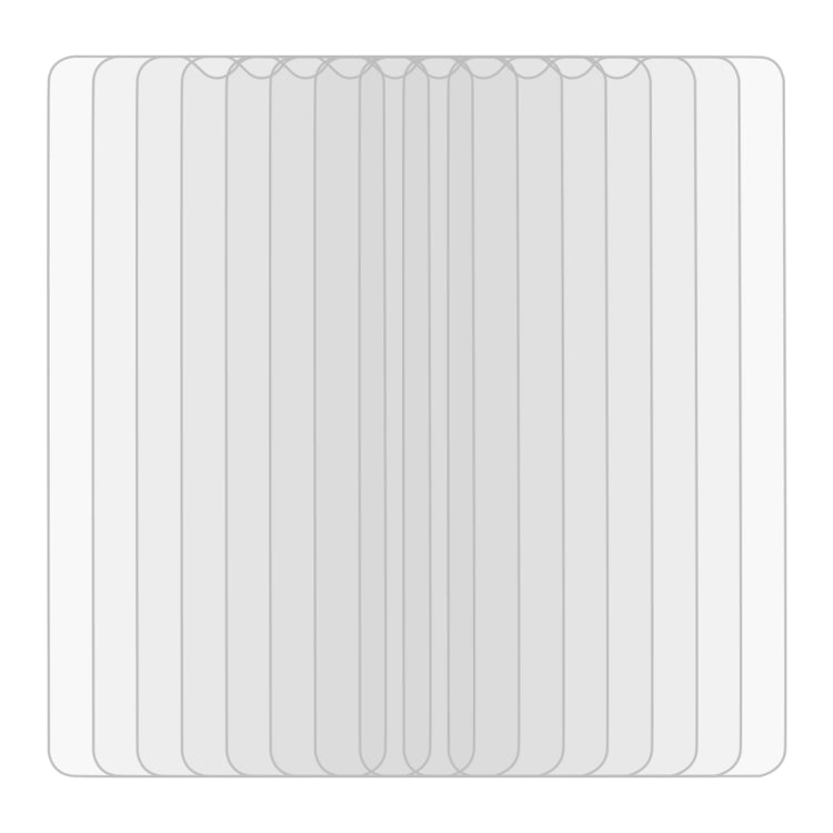 Pellicola vetro temperato 9H per Xiaomi Redmi Note 8 Pro 10 pezzi