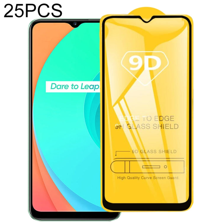 Pellicola vetro temperato per Realme C11 schermo intero 9D