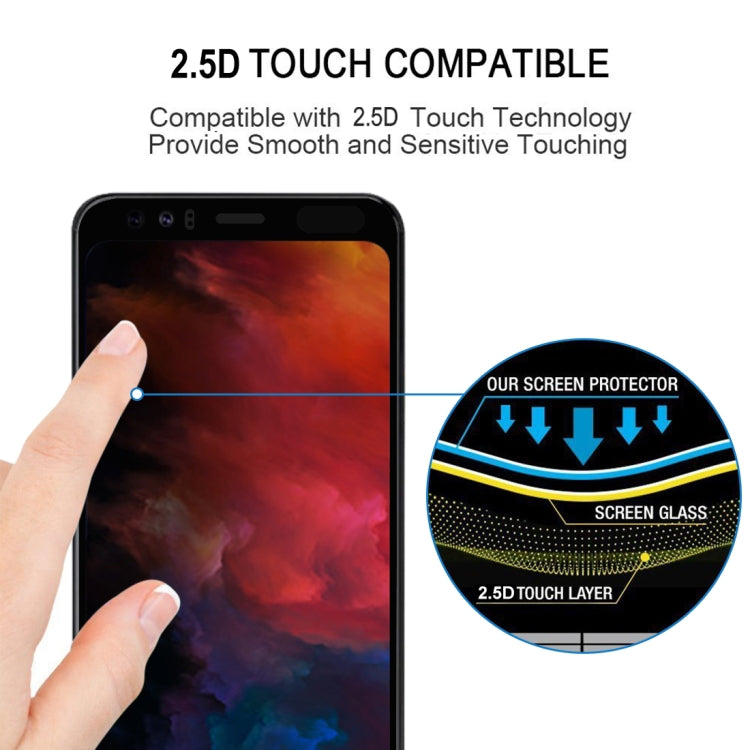 Pellicola proteggi schermo in vetro temperato Full Glue Full Cover per Google Pixel 4 XL, For Google Pixel 4 XL (1 PC)