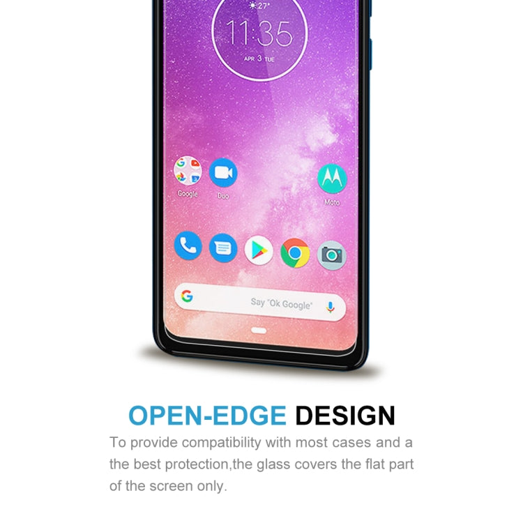Pellicola in vetro temperato 9H 2.5D da 0,26 mm per Motorola One Vision, For Motorola One Vision (1 PCS)