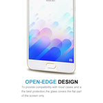 Per Meizu M3 Note / Meilan Note 3 0,26mm 9H Durezza superficiale 2.5D Pellicola per schermo in vetro temperato antideflagrante, For M3 Note / Meilan Note 3