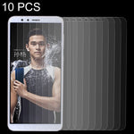 10 PZ per Huawei Honor Play 7X 0,26mm 9H Durezza superficiale 2.5D Pellicola per schermo in vetro temperato antideflagrante, For Honor Play 7X