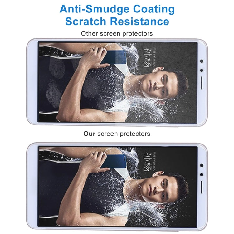10 PZ per Huawei Honor Play 7X 0,26mm 9H Durezza superficiale 2.5D Pellicola per schermo in vetro temperato antideflagrante, For Honor Play 7X