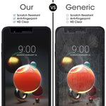 Per LG K8 (2018) Pellicola per schermo in vetro temperato antideflagrante 0,26 mm 9H durezza superficiale 2,5D, For K8 (2018)