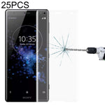 25 PZ Per Sony Xperia XZ2 Compact 0.3mm 9H Durezza superficiale Pellicola per schermo in vetro temperato antideflagrante 3D, For Sony Xperia XZ2 Compact