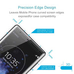 25 PZ Per Sony Xperia XZ2 Compact 0.3mm 9H Durezza superficiale Pellicola per schermo in vetro temperato antideflagrante 3D, For Sony Xperia XZ2 Compact