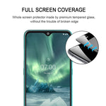 Per Nokia 7.2 Pellicola salvaschermo a copertura totale con colla completa Pellicola in vetro temperato, For Nokia 7.2