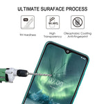 Per Nokia 7.2 Pellicola salvaschermo a copertura totale con colla completa Pellicola in vetro temperato, For Nokia 7.2