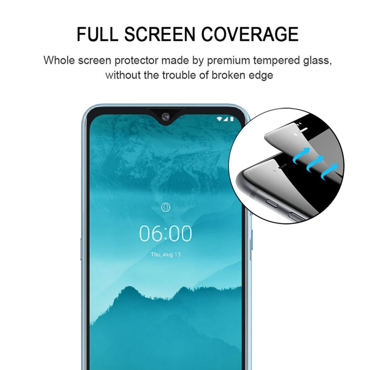 Pellicola vetro temperato per Nokia 6.2 copertura totale