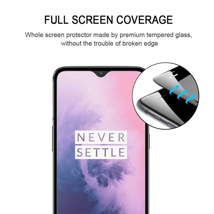 Pellicola in vetro temperato con bordo curvo per OnePlus 7 2 pezz