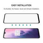 Pellicola in vetro temperato con bordo curvo per OnePlus 7 2 pezz