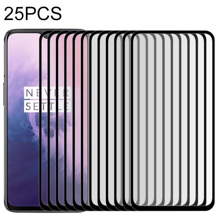 Pellicola vetro temperato curva per OnePlus 7 25 pezzi