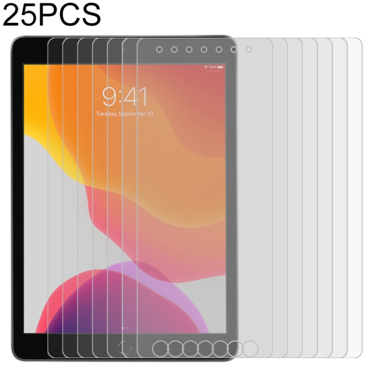 25 pezzi di protezione per schermo HD a schermo intero da 10,2 pollici per iPad, For iPad 10.2 inch(25 PCS)