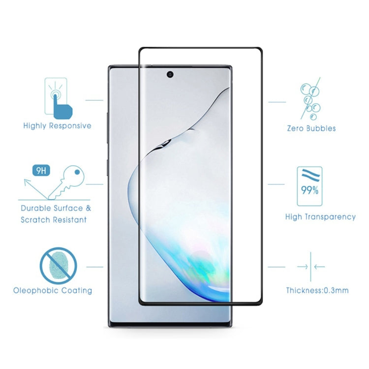 Pellicola vetro temperato 3D per Galaxy Note10+ 0,3mm 9H