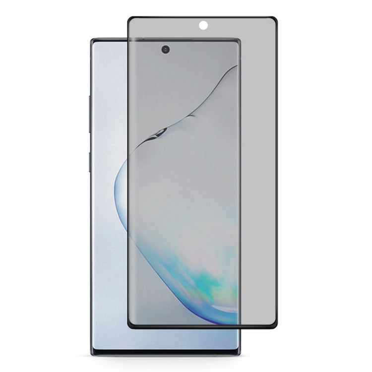 Pellicola vetro temperato 3D privacy per Galaxy Note10