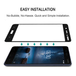 Pellicola proteggi schermo in vetro temperato Full Glue Full Cover per Nokia 8, For Nokia 8