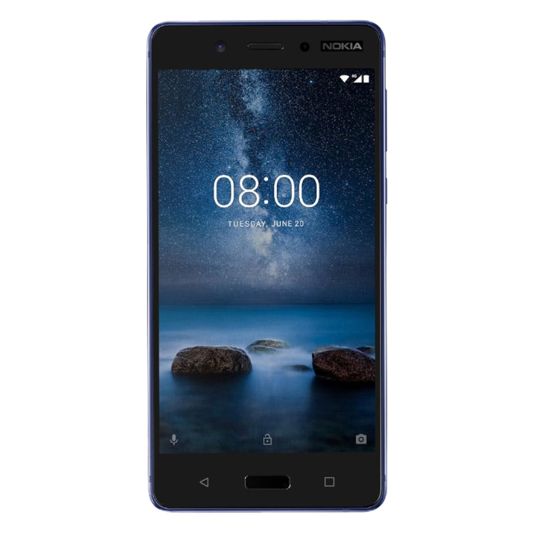 Pellicola proteggi schermo in vetro temperato con colla completa da 25 pezzi per Nokia 8, For Nokia 8