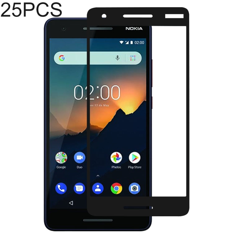 Pellicola vetro temperato per Nokia 2.1 25 pezzi