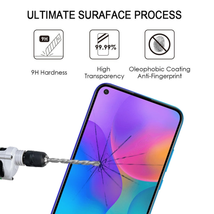 Pellicola proteggi schermo in vetro temperato a copertura totale per Huawei Honor Play 3, For Huawei Honor Play 3 (1 PC)