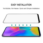 Pellicola proteggi schermo in vetro temperato a copertura totale per Huawei Honor Play 3, For Huawei Honor Play 3 (1 PC)