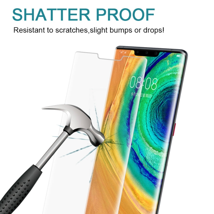 10 pezzi per Huawei Mate 30 Pro / Mate 30E Pro 5G / Mate 30 RS Porsche Design Pellicola protettiva per schermo in vetro temperato ultra sottile 9H 2.5D, For Huawei Mate 30 Pro / Mate 30E Pro 5G