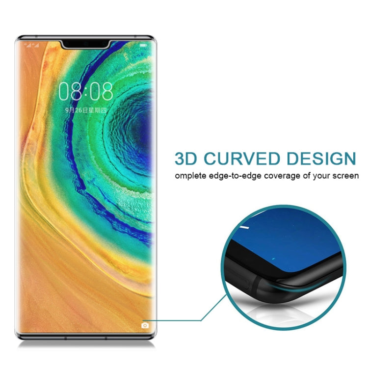 10 pezzi per Huawei Mate 30 Pro / Mate 30E Pro 5G / Mate 30 RS Porsche Design Pellicola protettiva per schermo in vetro temperato ultra sottile 9H 2.5D, For Huawei Mate 30 Pro / Mate 30E Pro 5G