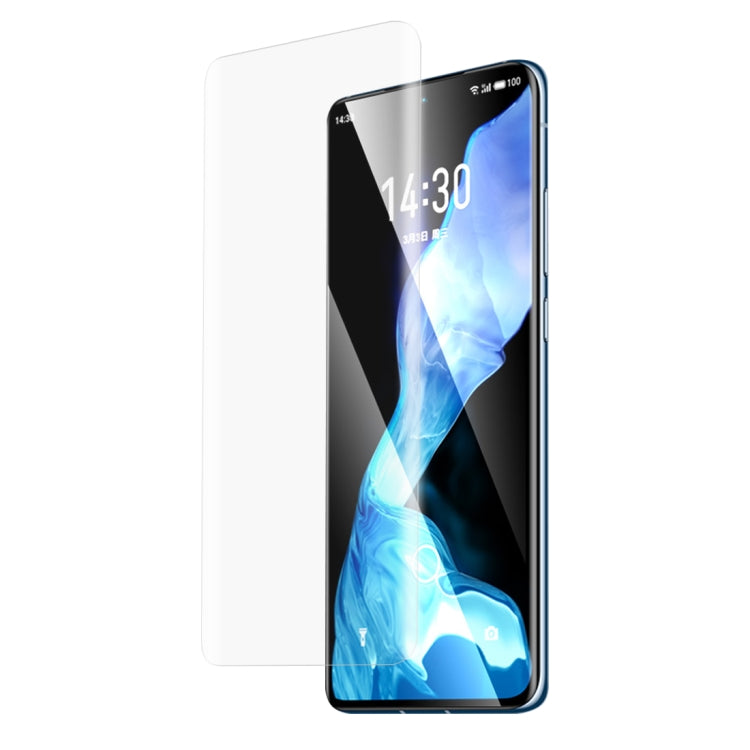 Vetro temperato a colla completa curvato a liquido UV per Meizu 18, for Meizu 18