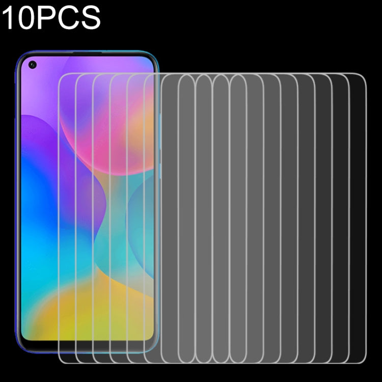 10 pezzi per Huawei Honor Play 3 Pellicola protettiva per schermo in vetro temperato ultra sottile 9H 2.5D, For Huawei Honor Play 3