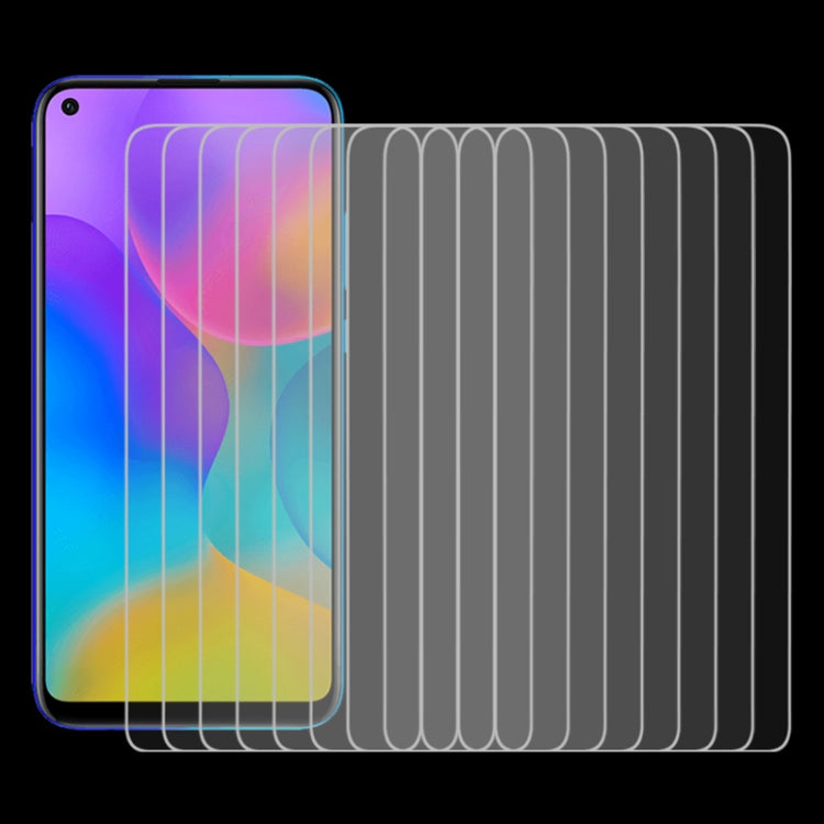 10 pezzi per Huawei Honor Play 3 Pellicola protettiva per schermo in vetro temperato ultra sottile 9H 2.5D, For Huawei Honor Play 3