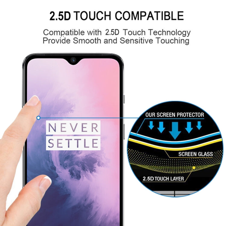 Pellicola protettiva in vetro temperato per schermo a copertura totale da 25 pezzi per OnePlus 7T, For OnePlus 7T