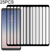 Pellicola vetro temperato per Samsung Galaxy A9 25 pezzi