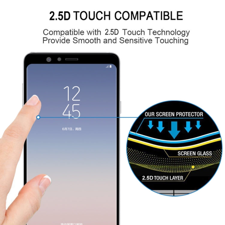 Pellicola vetro temperato per Samsung Galaxy A9 25 pezzi