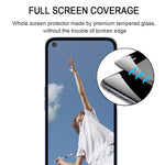 Per OPPO A52 Pellicola in vetro temperato a schermo intero con colla completa, For OPPO A52