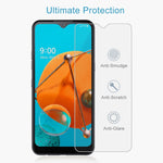 Per LG K51 Pellicola per schermo in vetro temperato antideflagrante 0,26 mm 9H 2,5D, For LG K51