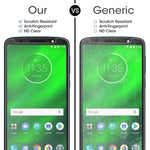 Pellicola in vetro temperato 9H 2.5D da 0,26 mm per Motorola Moto G6 Plus, For Moto G6 Plus