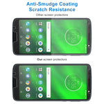 Pellicola in vetro temperato 9H 2.5D da 0,26 mm per Motorola Moto G6 Plus, For Moto G6 Plus