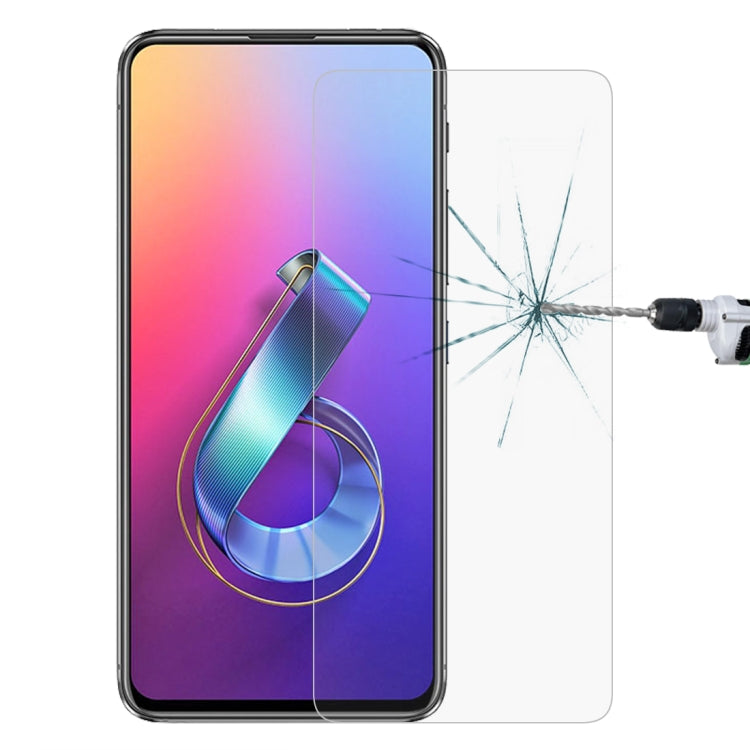 Pellicola in vetro temperato 0,26 mm 9H 2,5D per Asus Zenfone 6 ZS630KL, For Asus Zenfone 6 ZS630KL (1 PCS)