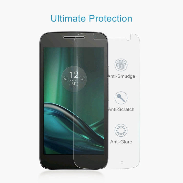 Pellicola in vetro temperato 9H 2.5D da 0,26 mm per Motorola Moto G4 Play, For Moto G4 Play