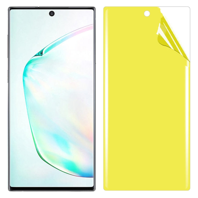 Per Galaxy Note 10 Proteggi schermo anteriore a copertura totale in TPU morbido, For Galaxy Note 10(1 PC)
