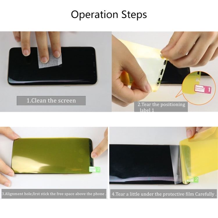 25 pezzi per Galaxy Note 10+ Proteggi schermo frontale in TPU morbido a copertura totale, For Galaxy Note 10+(25 PCS)