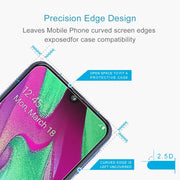 Pellicola vetro temperato 2.5D per Galaxy A40 10 pezzi