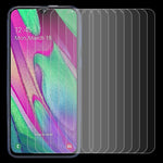 Pellicola vetro temperato 2.5D per Galaxy A40 10 pezzi