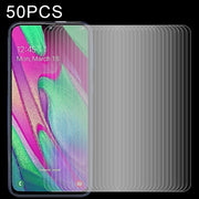 Pellicola in vetro temperato 2.5D per Galaxy A40 - 50 pezzi