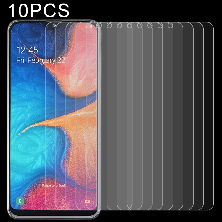 Pellicola vetro temperato 2.5D per Galaxy A20e 10 pezzi
