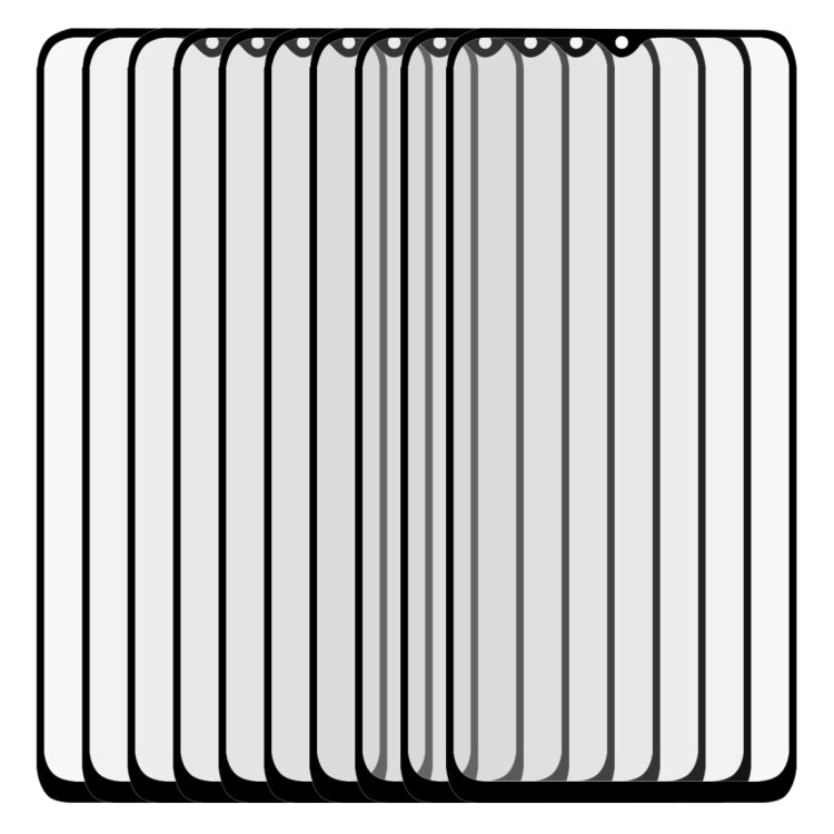 25 pezzi per OPPO Reno 3 / Reno3 Youth colla completa protezione schermo a copertura totale pellicola in vetro temperato, For OPPO Reno 3 (25 PCS)